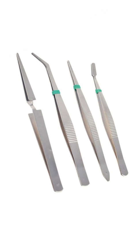 Cake decorating tweezers set
