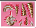 Unicorn Horn and Ears silicone mould