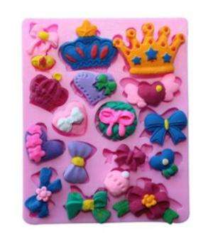 Silicone Mould Bows and Crown