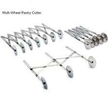 3 Wheel Adjustable Pastry Cutter
