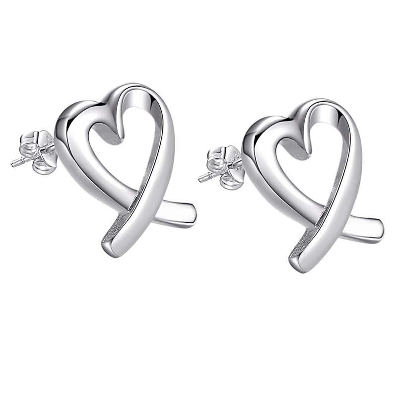 Silver Earrings LSE192 - 0.9*1.1