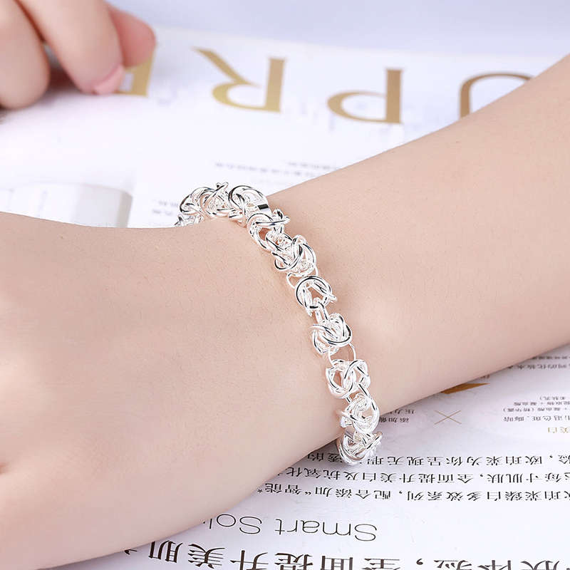 Silver Bracelet LSH033 - 20CM