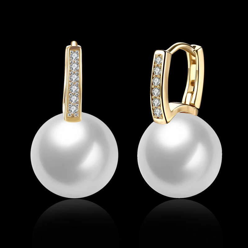 Gold Earrings LSE104 - 2.2*1.2CM