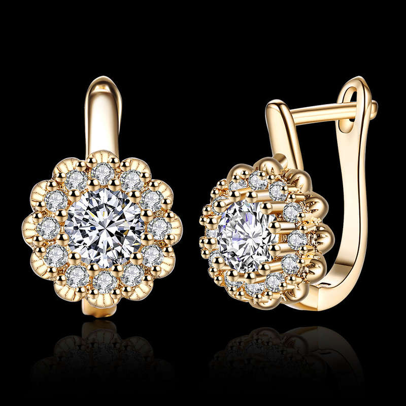 Gold Earrings LSE151 - 1.5*1CM