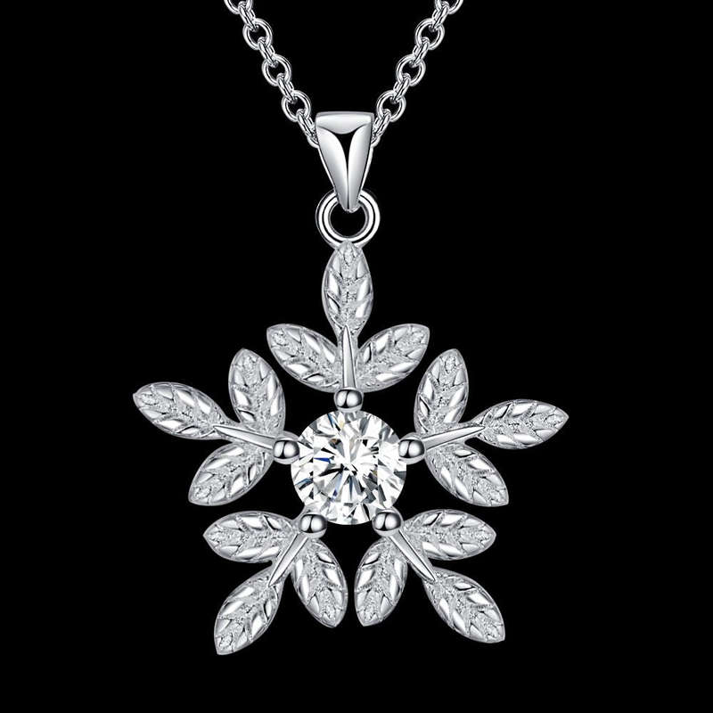 Silver Necklace LSN1864 - 2.4*3.2