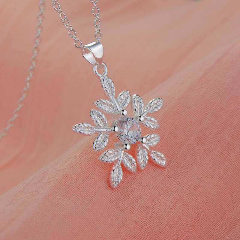 Silver Necklace LSN1864 - 2.4*3.2
