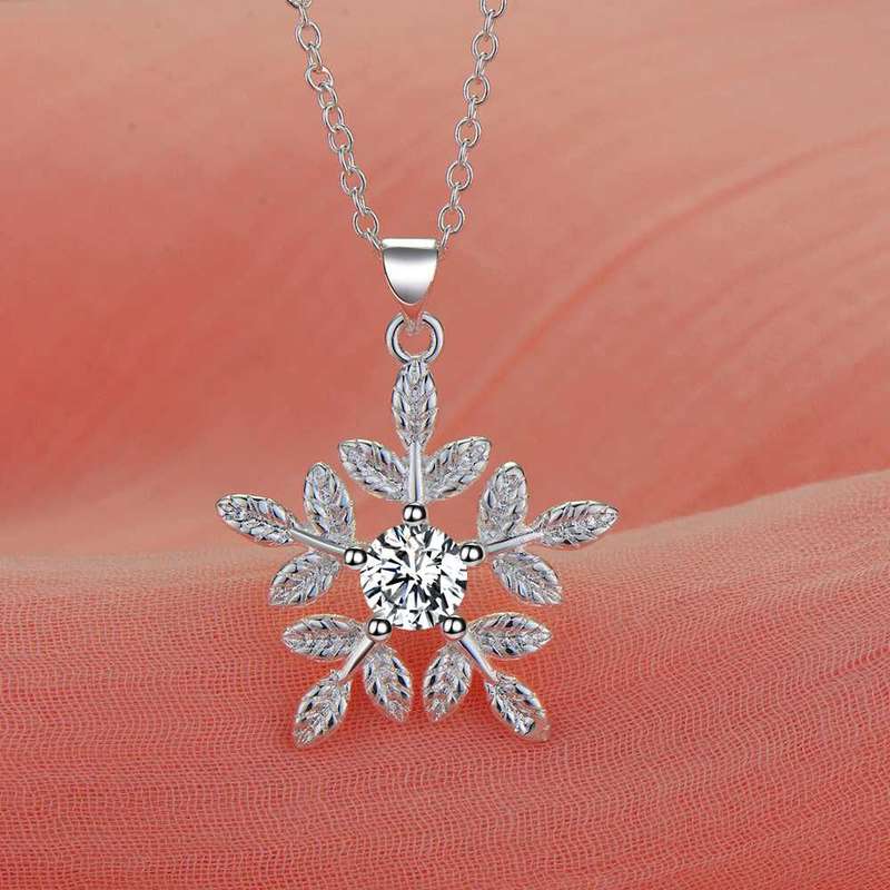 Silver Necklace LSN1864 - 2.4*3.2