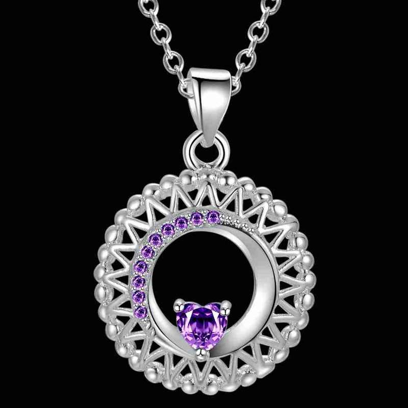 Silver Necklace LSN1907 - 1.8*2.518