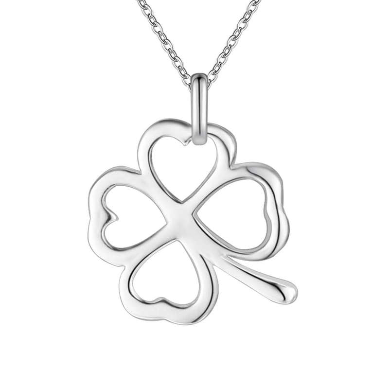 Silver Necklace LSN683 - 1.5*1.7
