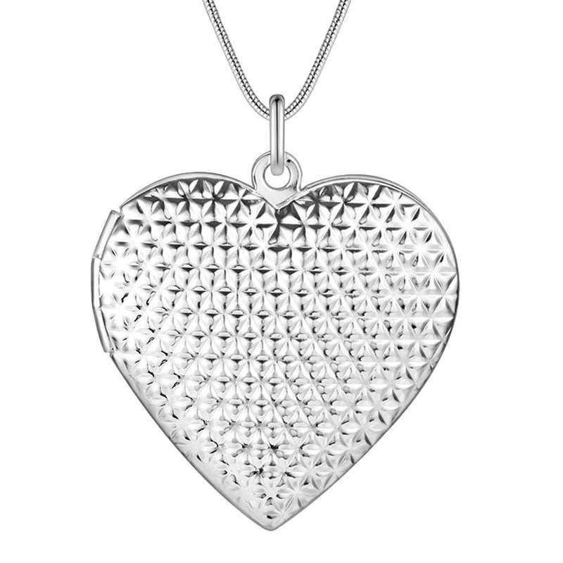 Silver Necklace LSN730 - 2.9*2.9