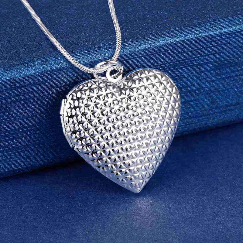 Silver Necklace LSN730 - 2.9*2.9