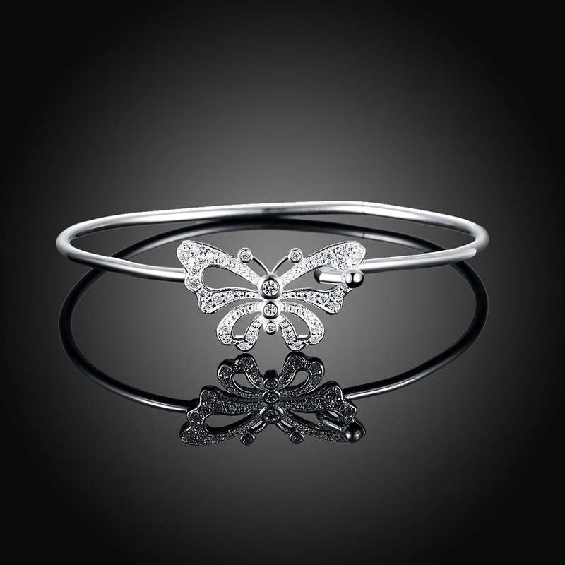 Silver Designer Bangle LSLKNSPCB252