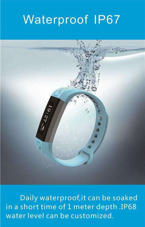 ****NEW!!!****  HEART RATE HEALTH FITNESS SMARTWATCH/BRACELET/TRACKER - Blue