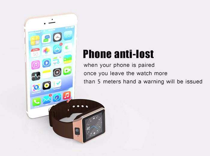 FBQW09 Full Android 3G/WiFi Smartwatch-Phone - Silver