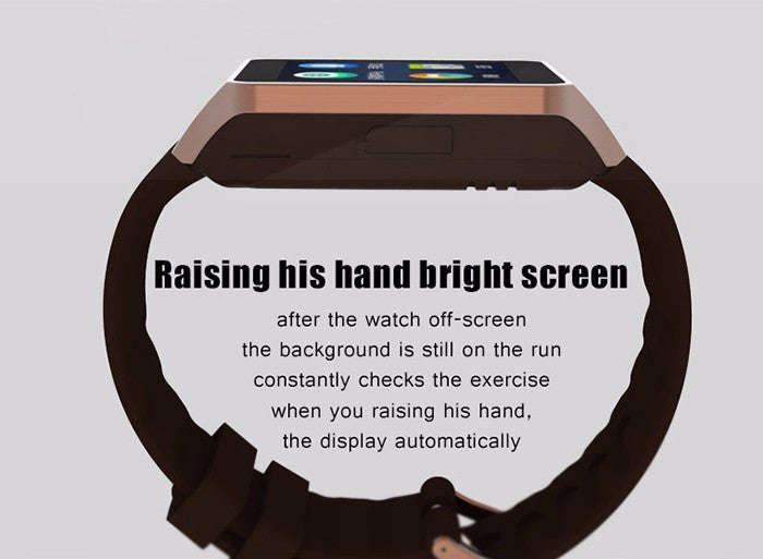 FBQW09 Full Android 3G/WiFi Smartwatch-Phone - Silver