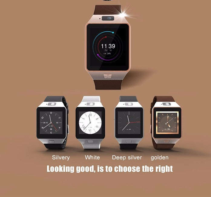 FBQW09 Full Android 3G/WiFi Smartwatch-Phone - Silver