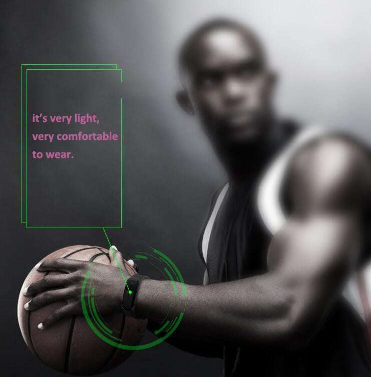 BLOOD PRESSURE + OXYGEN + HEART RATE HEALTH FITNESS SMARTWATCH/BRACELET/TRACKER - Blue