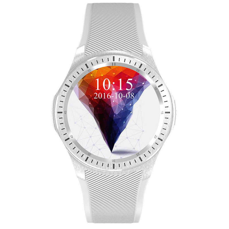 **REAL ANDROID** 5.1 3G Smartwatch-Phone MTK6580 1.3GHz Quad Core 8GB ROM With Pedometer