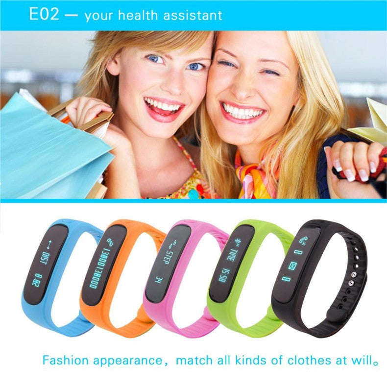 Bluetooth Smart Bracelet/Fitness Tracker - Black