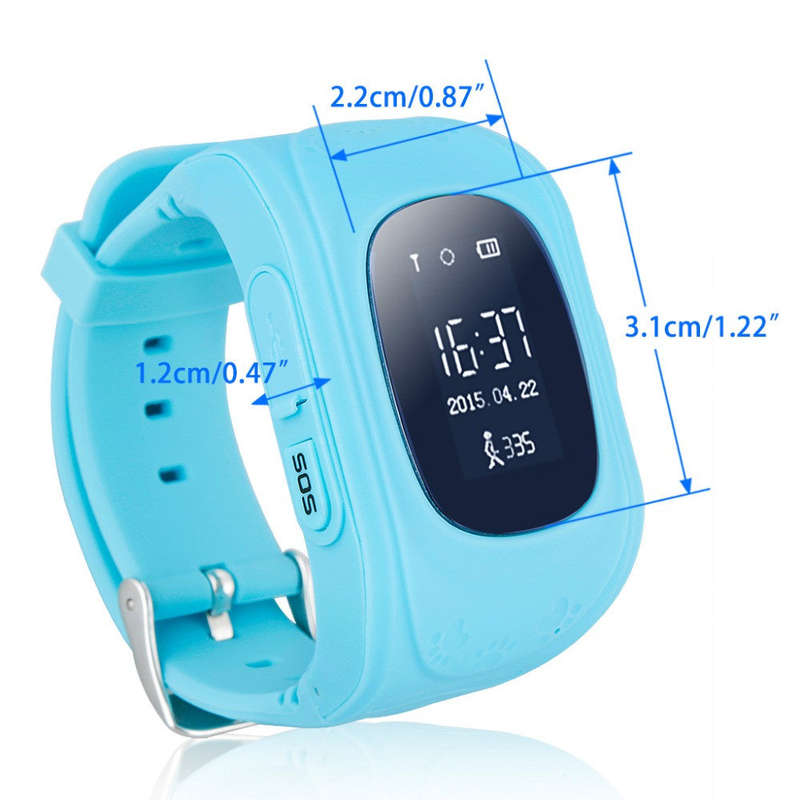 Kids' Bluetooth GPS Tracking Smart Watch - Pink
