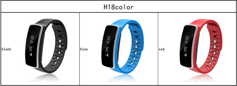 FBH18 Bluetooth Smart Bracelet/Fitness Tracker - Black