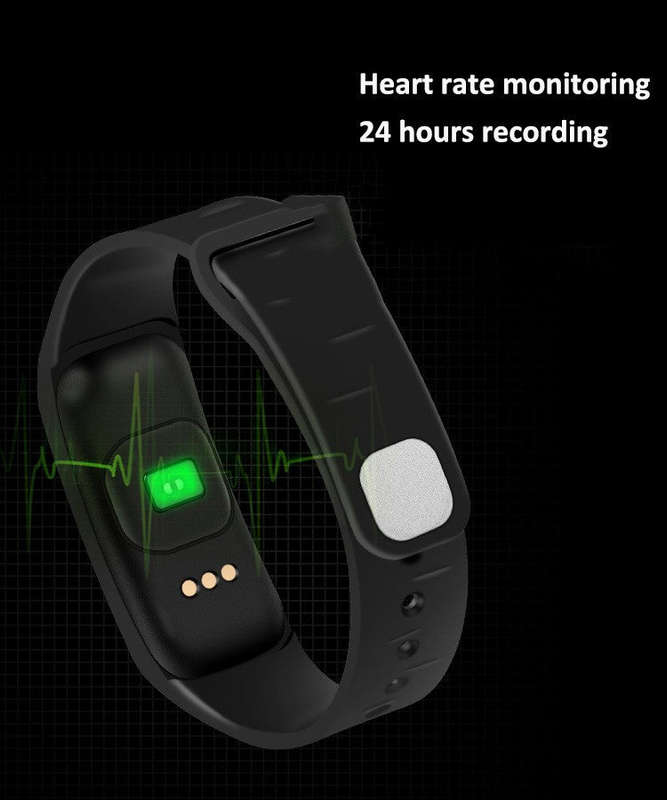 BLOOD PRESSURE + OXYGEN + HEART RATE HEALTH FITNESS SMARTWATCH/BRACELET/TRACKER - Blue