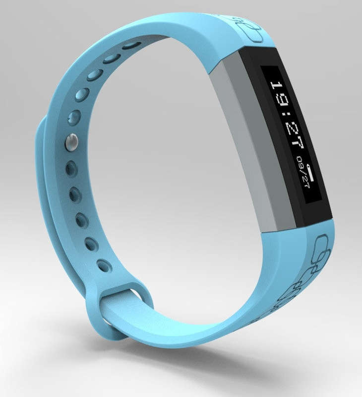 ****NEW!!!****  HEART RATE HEALTH FITNESS SMARTWATCH/BRACELET/TRACKER - Blue