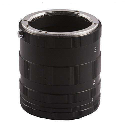 Mcoplus Manual Macro Extension Tube Metal Adapter Set for Nikon DSLR Cameras