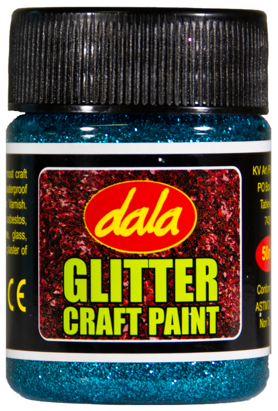 Glitter Craft Paint - 50ml / Gold