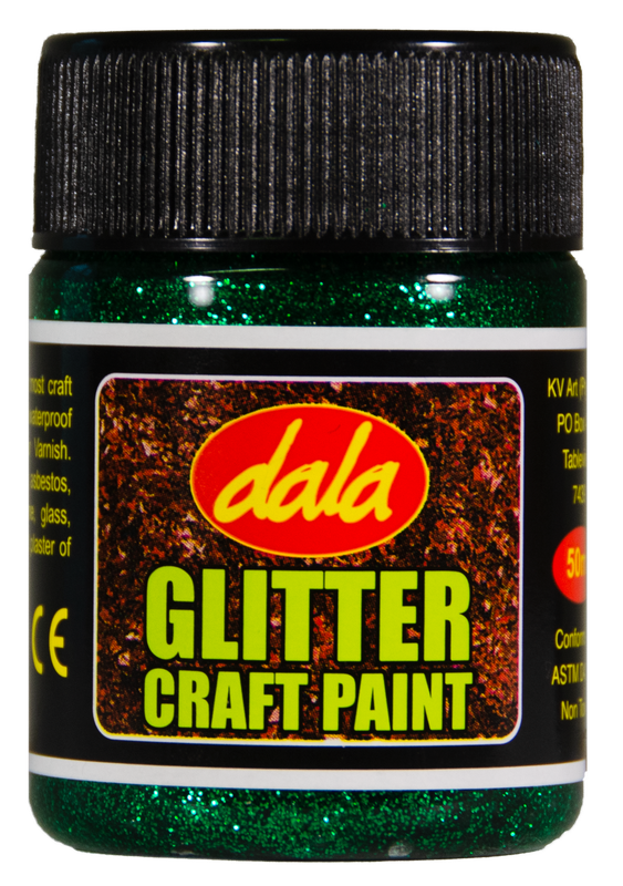 Glitter Craft Paint - 50ml / Gold