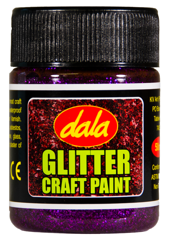 Glitter Craft Paint - 50ml / Gold