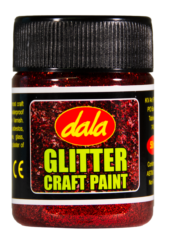 Glitter Craft Paint - 50ml / Gold