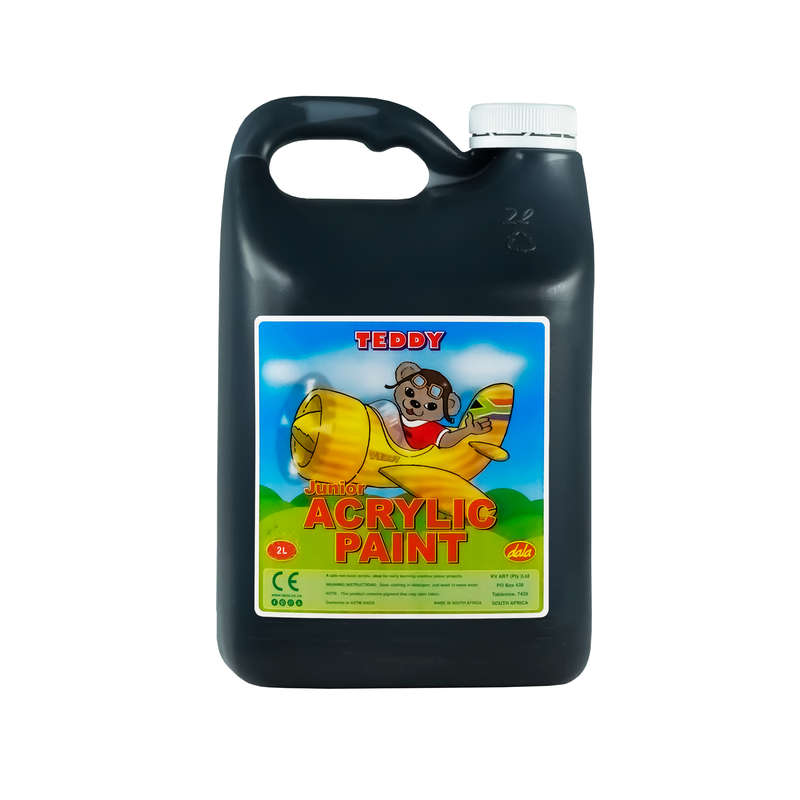 Junior Acrylic - Black / 250 ml