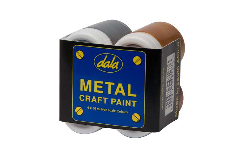 Craft Paint Metallic Kit 4x 30 ml