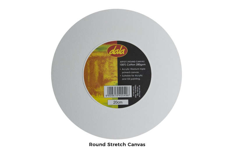 Round Stretch Canvas - 40cm