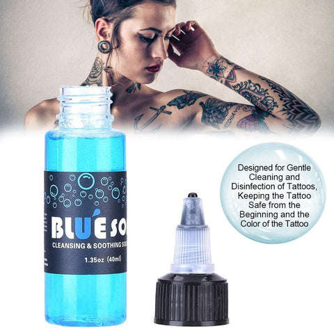 Blue Soap Cleansing And Soothing Solution
