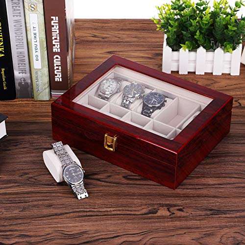 Luxury 10 Slot Wooden Watch Box
