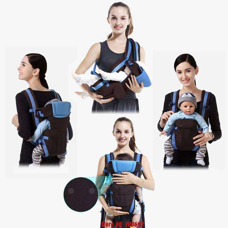 4 in 1 Baby Carrier - Maroon