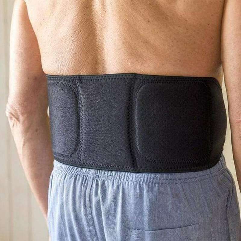 Back Support Belt - ONE SIZE FITS ALL / Black
