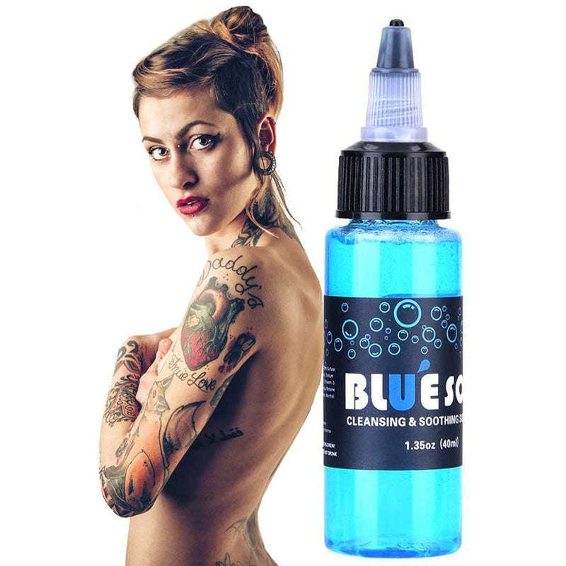 Blue Soap Cleansing And Soothing Solution
