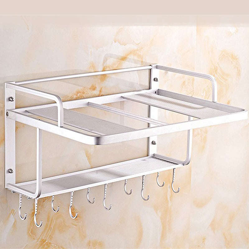 Microwave Oven Rack 2 Tier Storage Rack Microwave Oven Shelf Kitchen Supplies