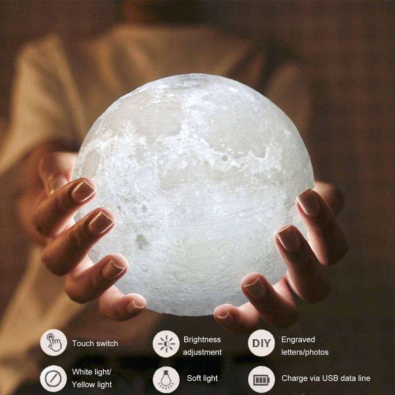 3D Moon Light Lamp 15CM