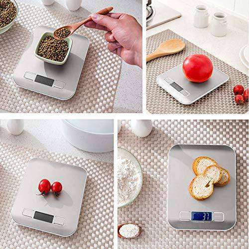 Pronto Digital Kitchen Scale in Brushed Chrome
