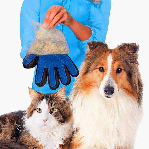 True Touch Deshedding Glove for Dogs and cats