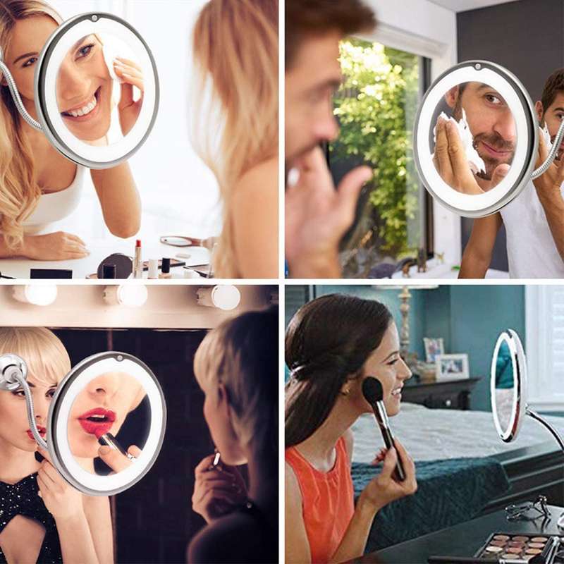 360 LED Lighted Round Mirror