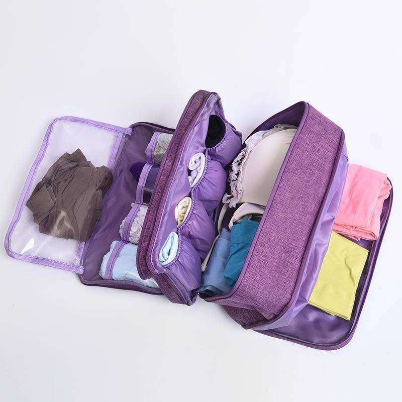 Travel Underwear Pouch - Blue