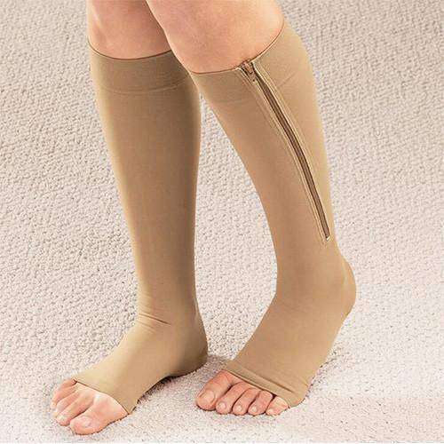Zip Sox Compression Socks - Black