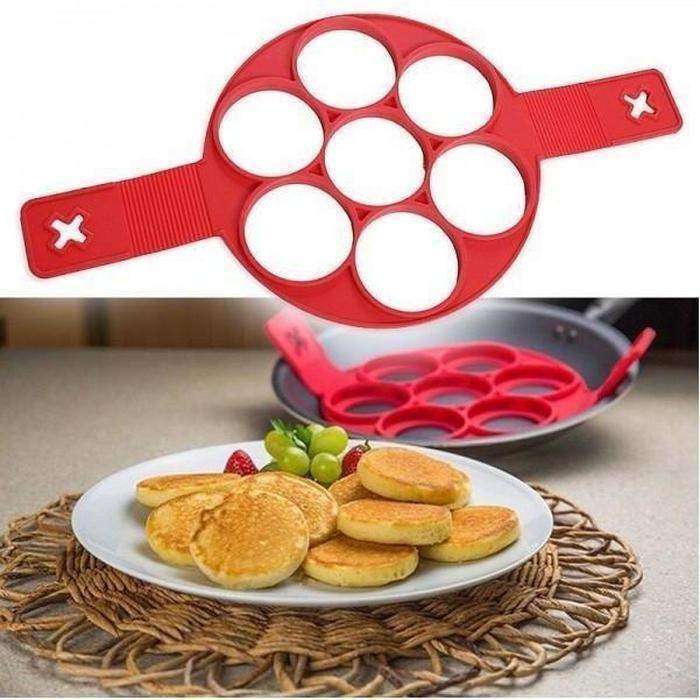 7 in 1 SILICONE FRIED EGG MOULD