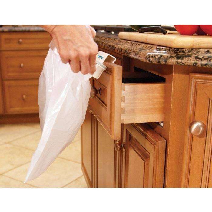 Attach a Trash Bag Holder
