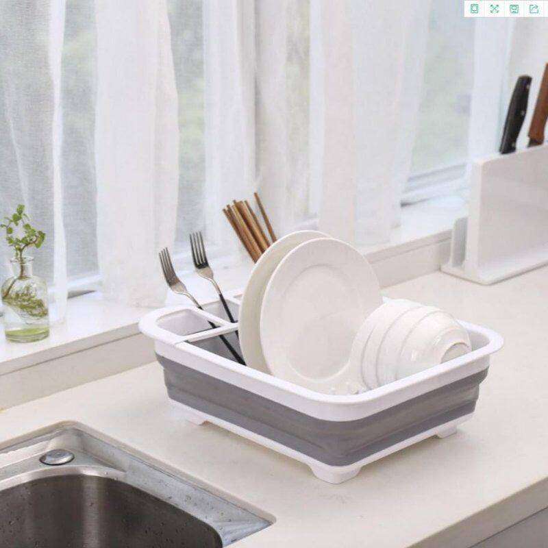 Collapsible Folding Caravan Dish Drainer